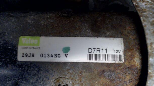 Foto: ANLASSER / STARTER VALEO eines Citroen Saxo 1.5 D GLXi