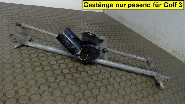 Foto: SCHEIBENWISCHERMOTOR VORN MIT GESTÄNGE eines VW Golf 1.4