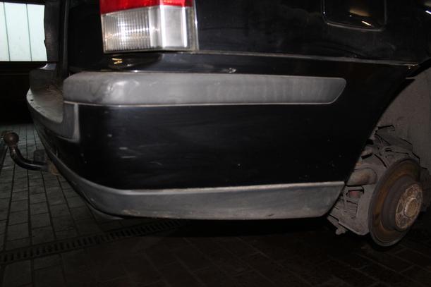 Foto: STOßSTANGE HINTEN eines Volvo V70 D5
