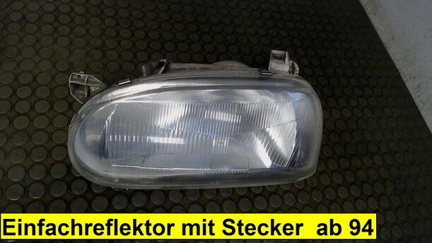 Foto: SCHEINWERFER LINKS eines VW Golf 1.9 TD SLX