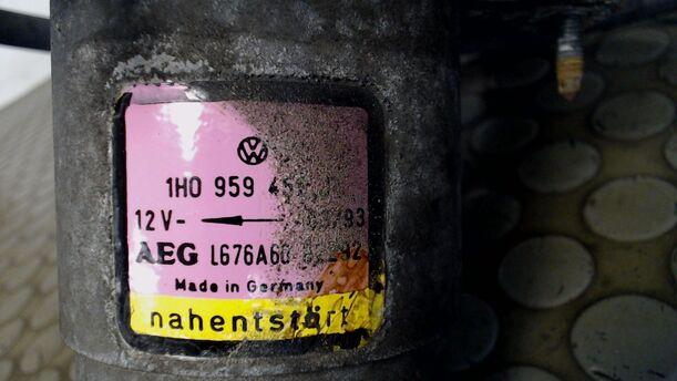 Foto: ELEKTROLÜFTER eines VW Golf 1.9 TD SLX