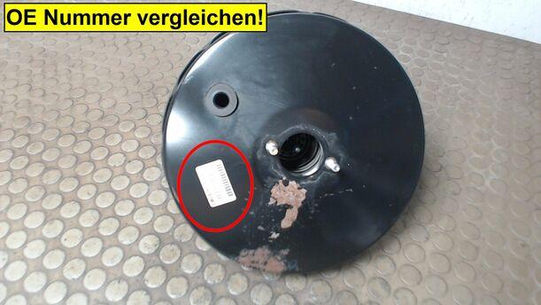 Foto: BREMSKRAFTVERSTÄRKER eines Fiat Stilo Multi Wagon 1.6 16V