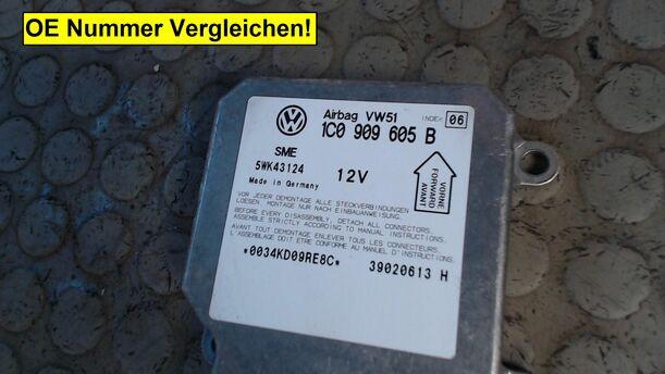 Foto: STEUERGERÄT AIRBAG eines VW Passat Variant 1.9 TDI