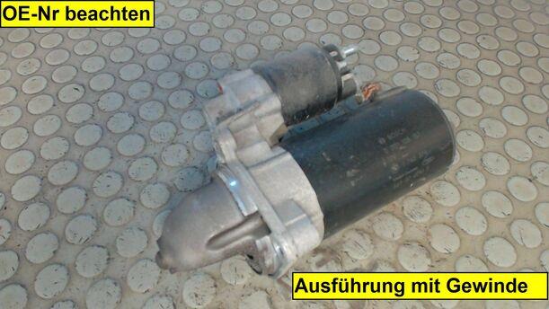 Foto: ANLASSER / STARTER BOSCH eines BMW 316i compact SLX