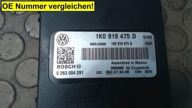 Foto: STEUERGERÄT EINPARKHILFE eines VW Caddy 2.0 TDI SLX