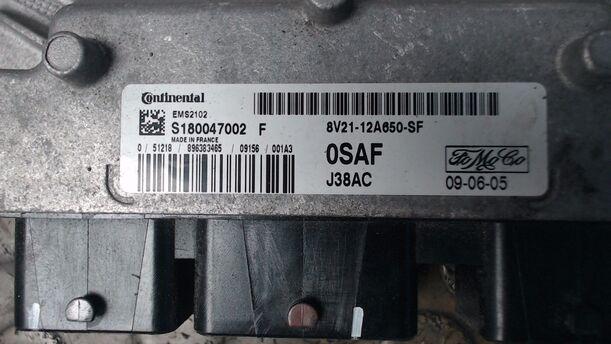 Foto: STEUERGERÄT EINSPRITZUNG eines Ford Fiesta 1.25
