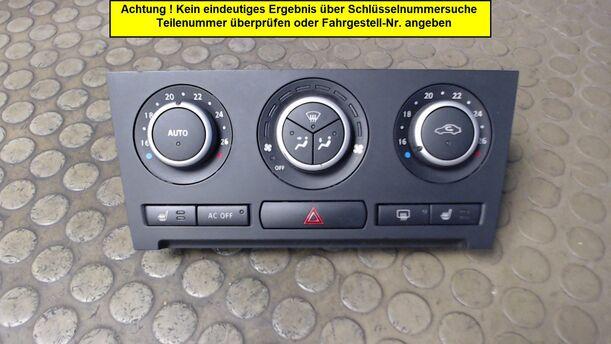 Foto: HEIZUNGSBETÄTIGUNG eines Saab 9-3 1.8 t Cabrio