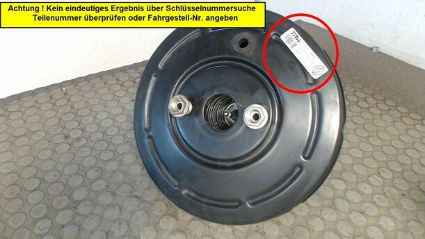 Foto: BREMSKRAFTVERSTÄRKER eines Renault Scenic 1.6 16V