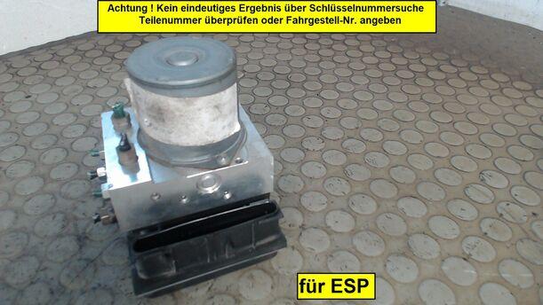 Foto: HAUPTBREMSAGGREGAT ABS eines Renault Scenic 1.6 16V