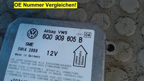 Foto: STEUERGERÄT AIRBAG eines VW Passat Variant 1.6