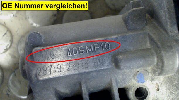 Foto: DROSSELKLAPPE eines Ford Ka 1.2