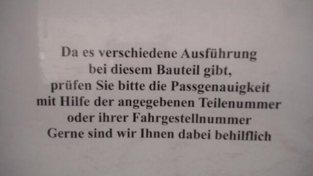 Foto: ESP DUOSENSOR eines VW Touran 1.9 TDI