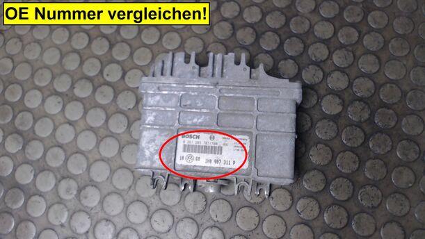 Foto: STEUERGERÄT EINSPRITZUNG eines VW Passat Variant 1.8