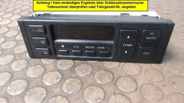 Foto: HEIZUNGSBETÄTIGUNG eines Mazda 626 2.0 TD