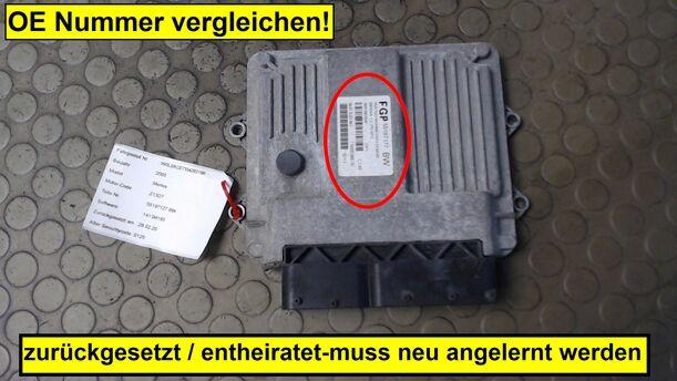 Foto: STEUERGERÄT DIESELEINSPRITZUNG eines Opel Meriva 1.3 CDTI DPF