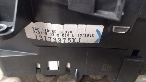 Foto: TACHOEINHEIT (ENTHEIRATET) eines Opel Meriva 1.3 CDTI DPF
