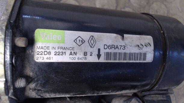 Foto: ANLASSER / STARTER VALEO eines Renault Kangoo Rapid 1.4 (RL ) Aura