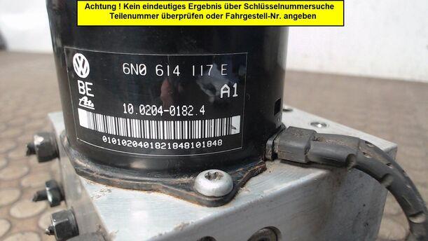 Foto: HAUPTBREMSAGGREGAT ABS eines VW Polo 50 Elegance