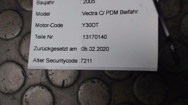 Foto: TÜRSTEUERGERÄT VORNE RECHTS eines Opel Signum 3.0 V6 CDTI