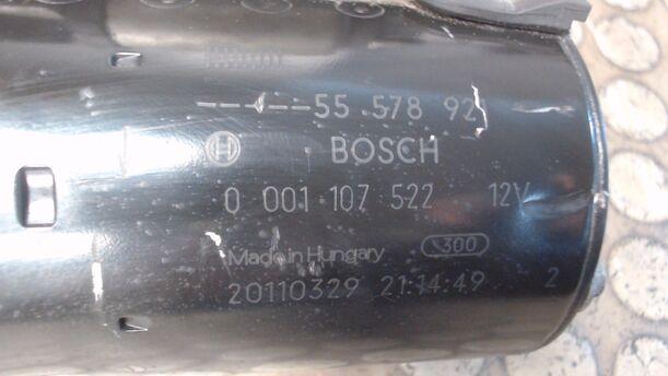 Foto: ANLASSER / STARTER BOSCH eines Opel Corsa 1.2 16V (ecoFLEX) Easytronic