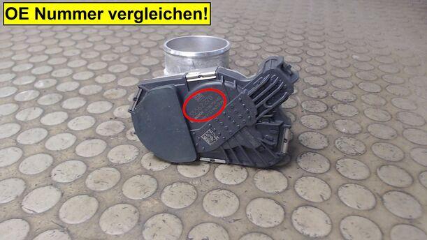Foto: DROSSELKLAPPENSTUTZEN BOSCH eines Opel Corsa 1.2 16V (ecoFLEX) Easytronic