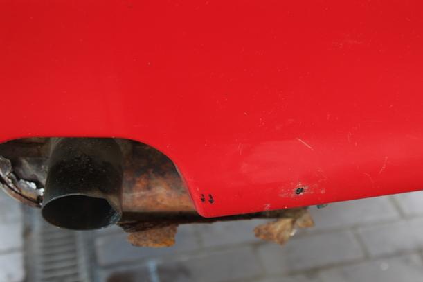 Foto: STOSSFÄNGER / STOSSSTANGE HINTEN eines Alfa Romeo 147 1.6 Twin Spark