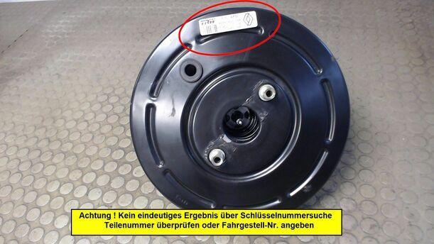 Foto: BREMSKRAFTVERSTÄRKER eines Renault Megane 1.6 Coupe-Cabriolet
