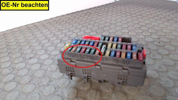 Foto: SICHERUNGSKASTEN eines Peugeot 806