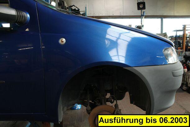 Foto: KOTFLÜGEL RECHTS eines Fiat Punto 1.2