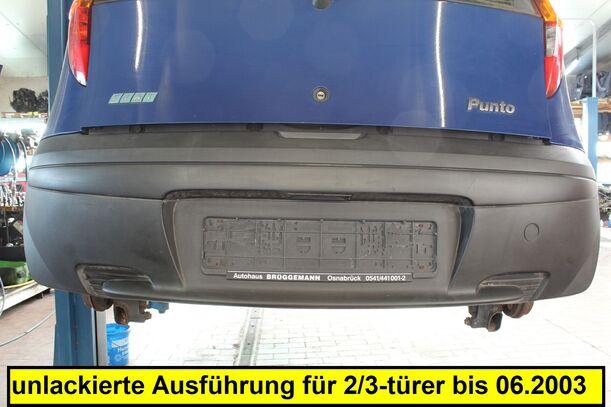 Foto: STOSSFÄNGER/ STOßSTANGE HINTEN eines Fiat Punto 1.2