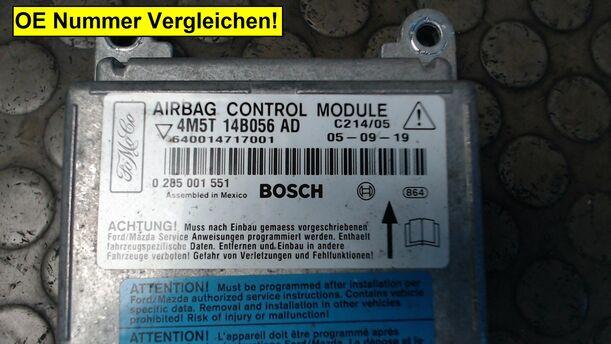 Foto: STEUERGERÄT AIRBAG eines Ford Focus C-MAX 1.6 TDCi RS