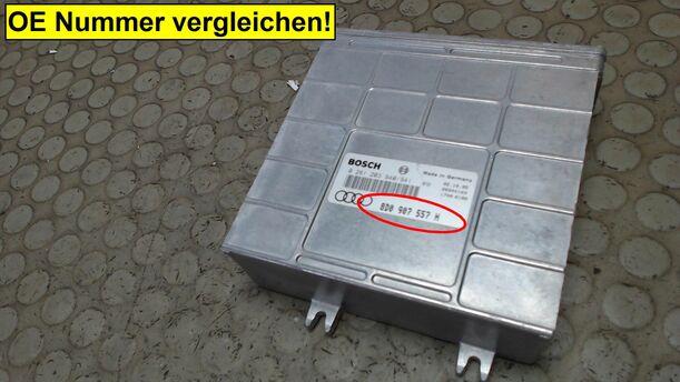 Foto: STEUERGERÄT EINSPRITZUNG eines Audi A4 1.6
