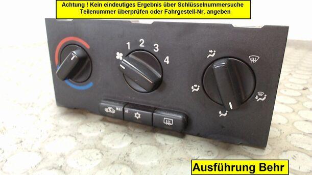 Foto: HEIZUNGSBETÄTIGUNG eines Opel Astra 1.6 RS