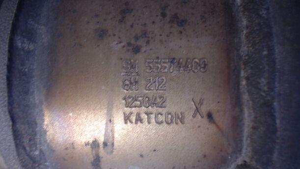 Foto: KATALYSATOR Z17DTJ eines Opel Astra 1.7 CDTI Caravan DPF LX