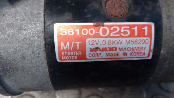 Foto: ANLASSER / STARTER MANDO eines Hyundai Atos 1.0i TR