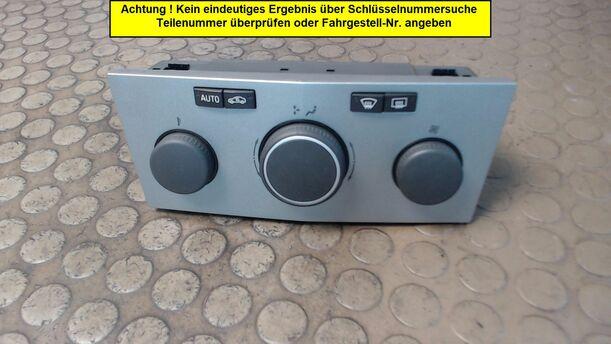 Foto: HEIZUNGSBETÄTIGUNG eines Opel Astra 1.9 CDTI Caravan