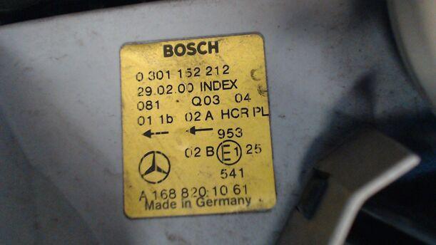 Foto: SCHEINWERFER RECHTS eines Mercedes-Benz A 140