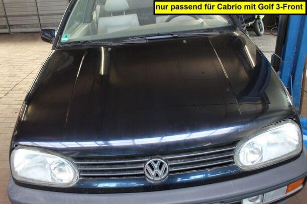 Foto: MOTORHAUBE eines VW Golf Cabrio 1.8 Conceptline