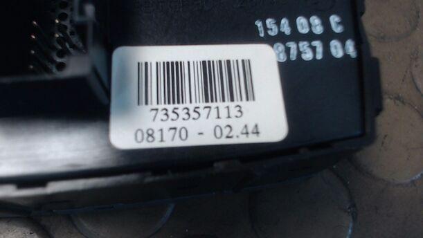Foto: WARNBLINKSCHALTER eines Fiat Panda 1.2 C