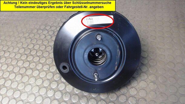 Foto: BREMSKRAFTVERSTÄRKER eines Fiat Panda 1.2 C