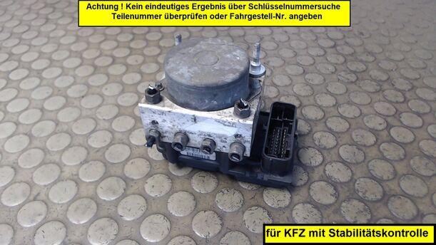 Foto: HAUPTBREMSAGGREGAT ABS eines Fiat Panda 1.2 C