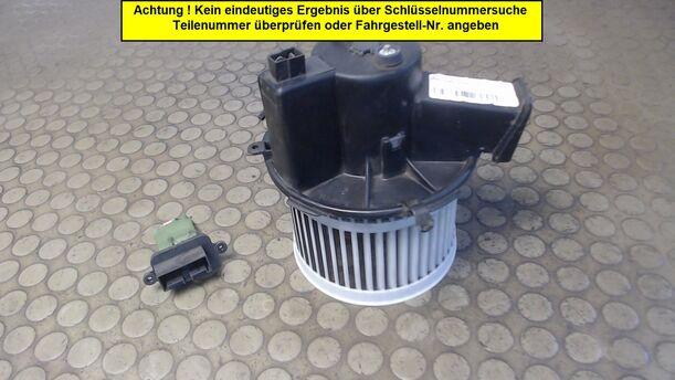 Foto: HEIZUNGSGEBLÄSE MIT WIDERSTAND eines Fiat Panda 1.2 C