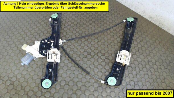 Foto: FENSTERHEBER ELEKTRISCH VORN LINKS (4/5-TÜRER) eines BMW 118i