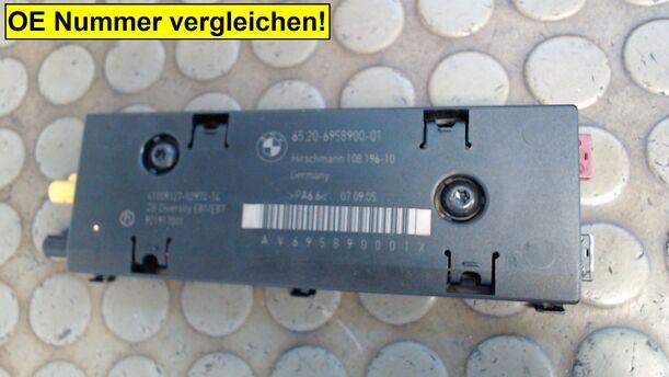 Foto: ANTENNENVERSTÄRKER eines BMW 118i