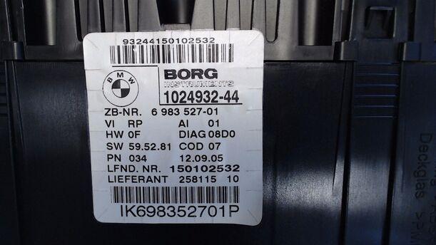 Foto: TACHOEINHEIT eines BMW 118i