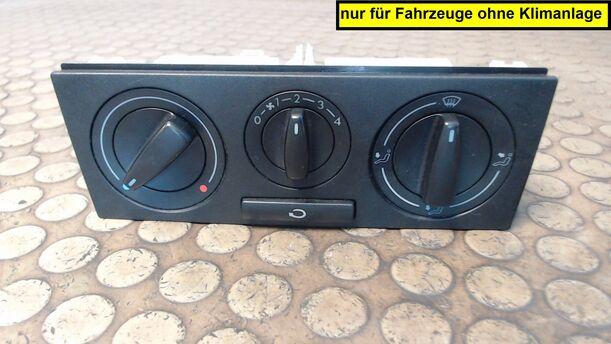 Foto: HEIZUNGSBETÄTIGUNG eines VW Polo C