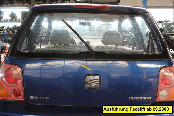 Foto: HECKKLAPPE / HECKDECKEL eines Seat Arosa 1.0 C