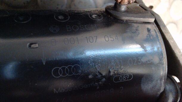 Foto: ANLASSER / STARTER  BOSCH eines Audi A6 Avant 1.8