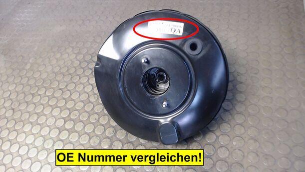 Foto: BREMSKRAFTVERSTÄRKER eines Opel Meriva 1.4 Comfortline