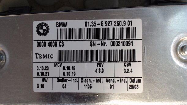Foto: SITZMODUL eines BMW 520i